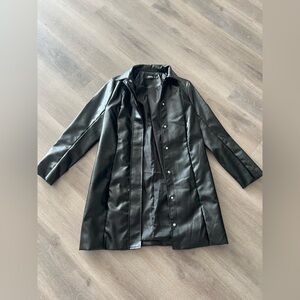 Missguided Women’s Leather Jacket